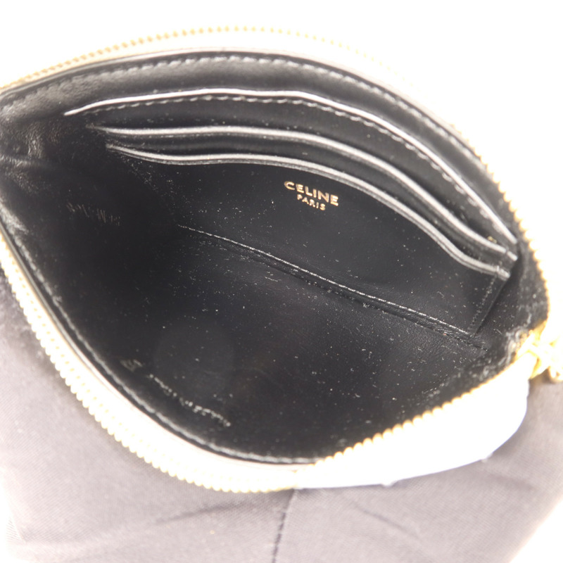 CELINE 牛皮皮革Card Case金扣卡片套-4