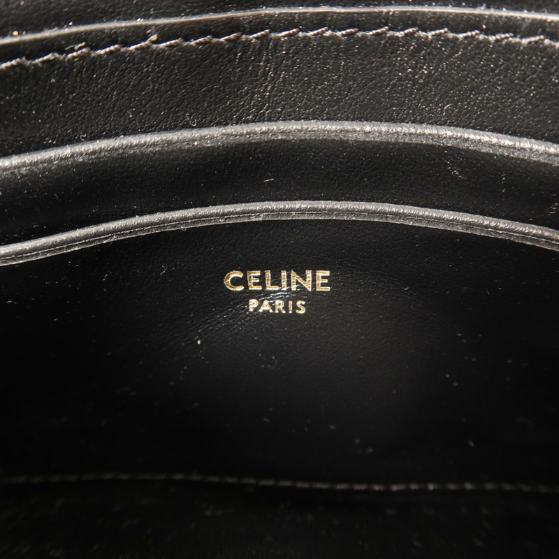 CELINE 牛皮皮革Card Case金扣卡片套-5