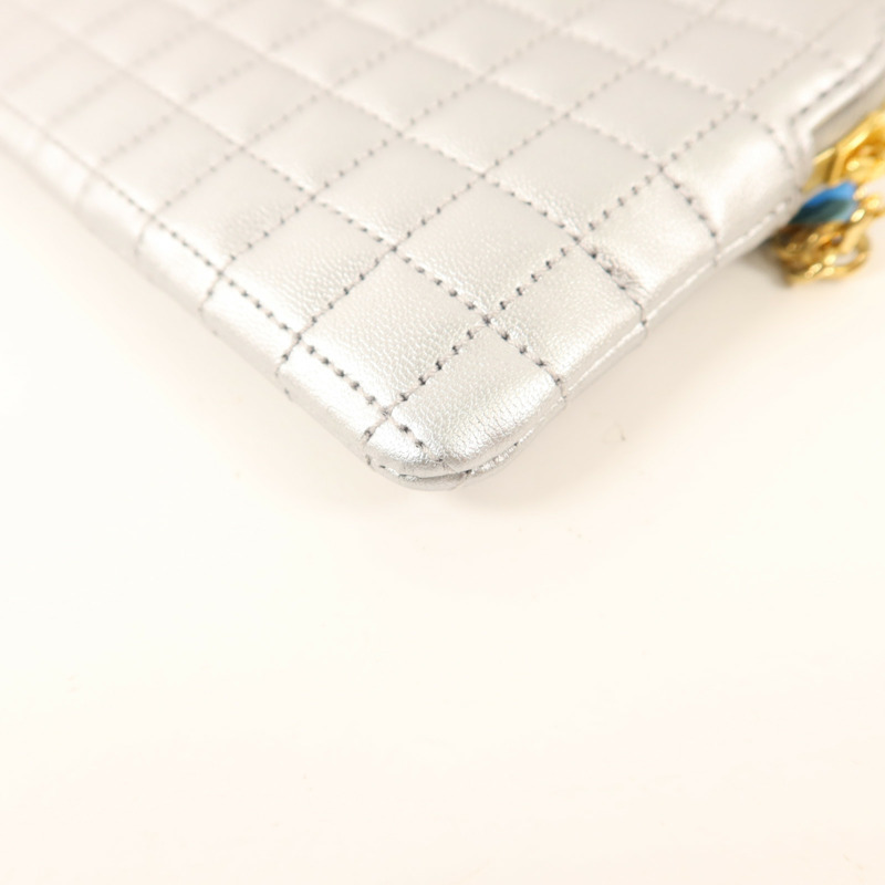 CELINE 牛皮皮革Card Case金扣卡片套-9