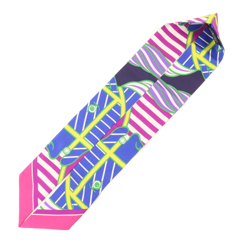 HERMES 絲質Twilly絲巾-2