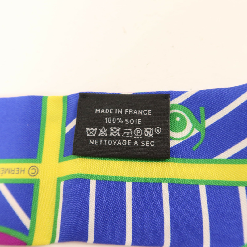 HERMES 絲質Twilly絲巾-6