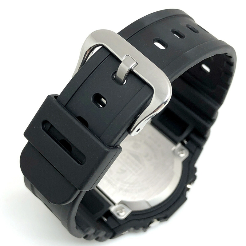 卡西歐 G-SHOCK GW-M5610U-1 電波太陽能手錶，支援六局電波接收，具備 Tough Solar 太陽能動力、LED 背光、方形設計，黑色。 2021 年 7 月發布。可在 Mikunigaoka 商店購買。-6
