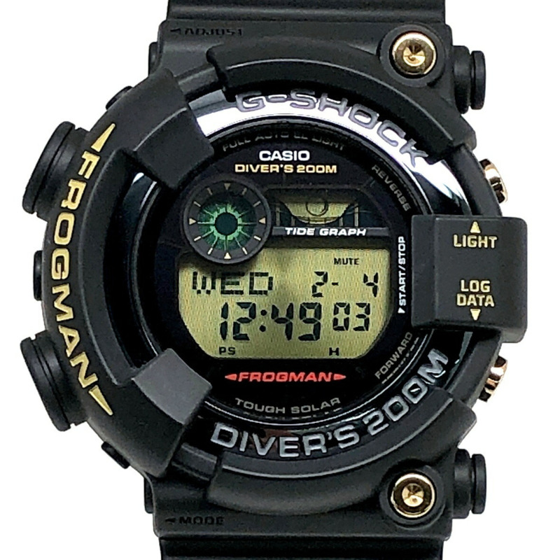 卡西歐 G-SHOCK FROGMAN 35週年紀念版 GF-8235D-1B 太陽能腕錶,黑金配色,2018年4月發售,Mikunigaoka 專賣店-0