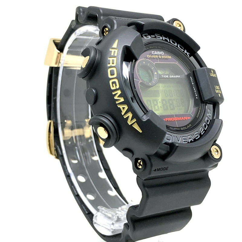 卡西歐 G-SHOCK FROGMAN 35週年紀念版 GF-8235D-1B 太陽能腕錶,黑金配色,2018年4月發售,Mikunigaoka 專賣店-1
