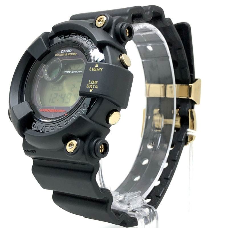 卡西歐 G-SHOCK FROGMAN 35週年紀念版 GF-8235D-1B 太陽能腕錶,黑金配色,2018年4月發售,Mikunigaoka 專賣店-2