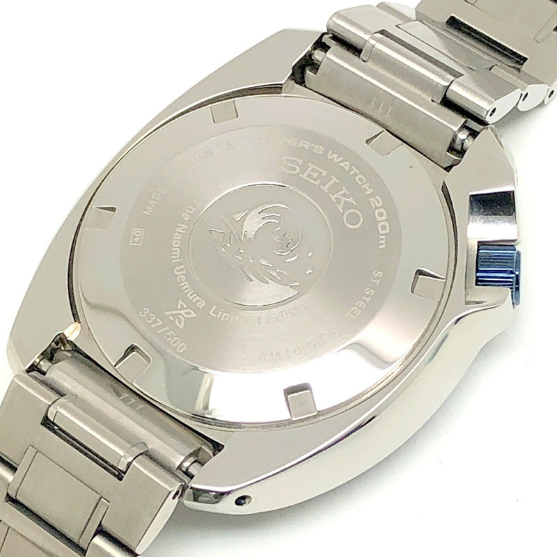 精工Prospex SBDX057 1970機械潛水錶,由植村直樹設計,限量版,全球限量500枚(日本限量150枚),自動上鍊,白色不銹鋼錶殼,Mikunigaoka專賣店-8