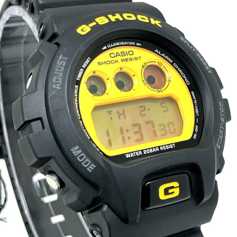 卡西歐 G-SHOCK DW-6900BHTG-9 阪神虎 2003 聯名款(黑黃配色)3 月發售,三國丘店販售-3