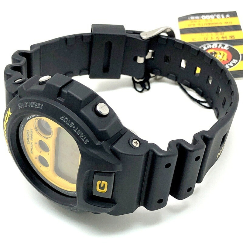 卡西歐 G-SHOCK DW-6900BHTG-9 阪神虎 2003 聯名款(黑黃配色)3 月發售,三國丘店販售-4