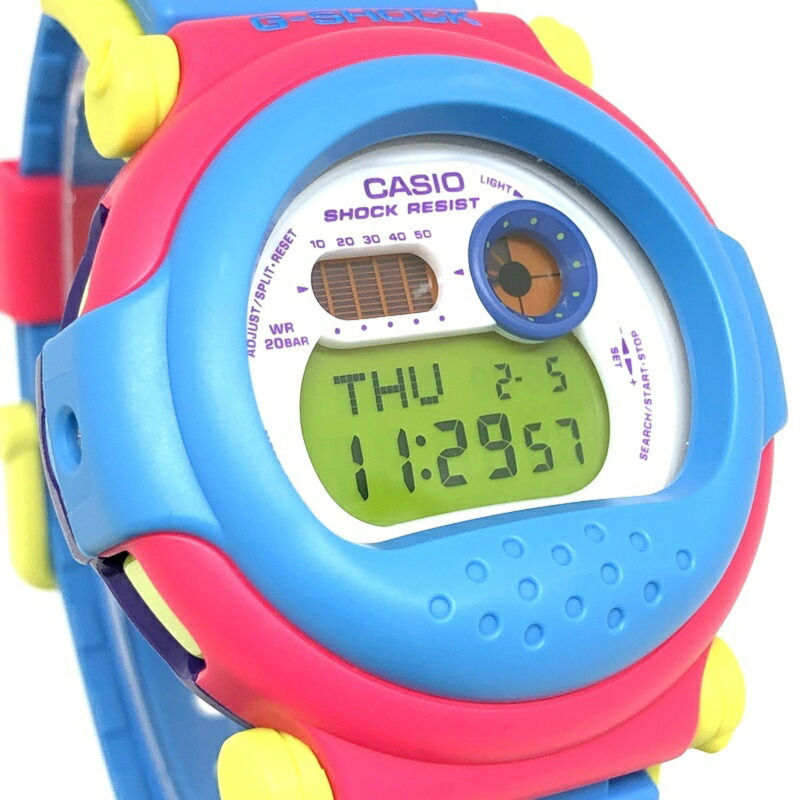 Casio G-SHOCK 手錶 G-001-2 Jason 多彩高級系列膠囊系列 Tough Nexax 藍/粉紅色(2010 年 9 月發售)Mikunigaoka 店-3