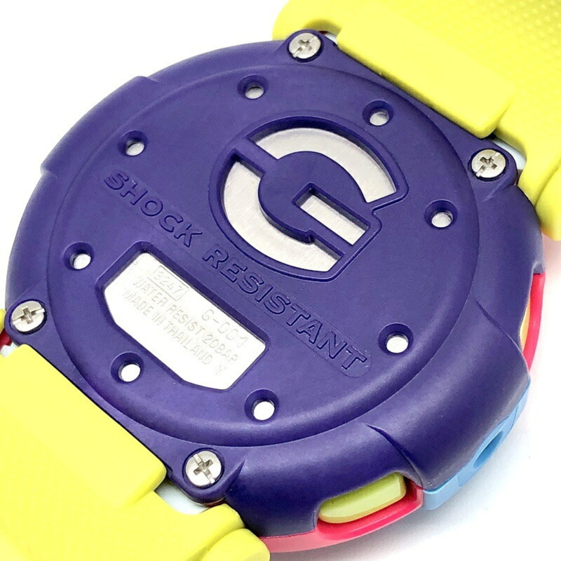 Casio G-SHOCK 手錶 G-001-2 Jason 多彩高級系列膠囊系列 Tough Nexax 藍/粉紅色(2010 年 9 月發售)Mikunigaoka 店-7