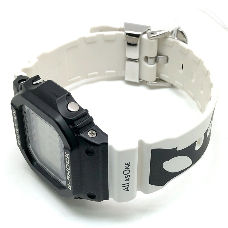 卡西歐 G-SHOCK GW-M5610K-1 Irukuji 2020 電波太陽能手錶,與 Ice Search Japan 聯名款,黑白配色,虎鯨圖案,熱愛海洋與地球,2020 年 6 月發售,三國丘店-4