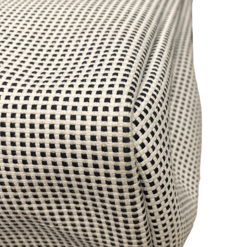 HERMES 愛馬仕 HERBAG 30 側背包 帆布×皮革 黑色 銀釦-6