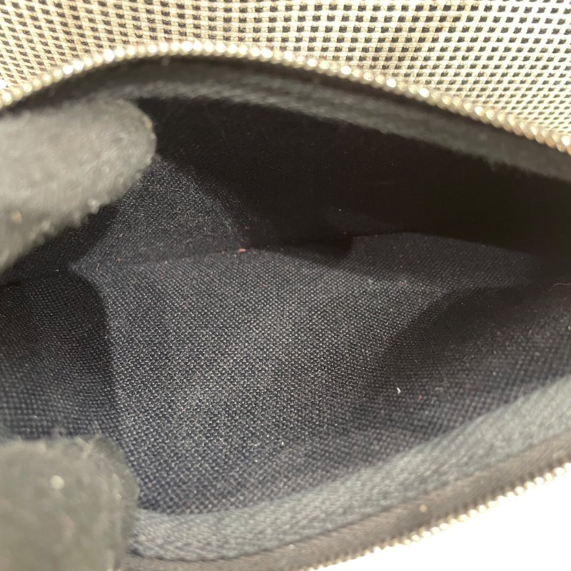 HERMES 愛馬仕 HERBAG 30 側背包 帆布×皮革 黑色 銀釦-18