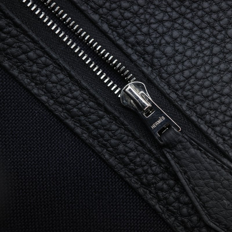 Hermès 愛馬仕 Steve Light Junior 經典黑色 小牛皮 斜掛包 郵差包-18