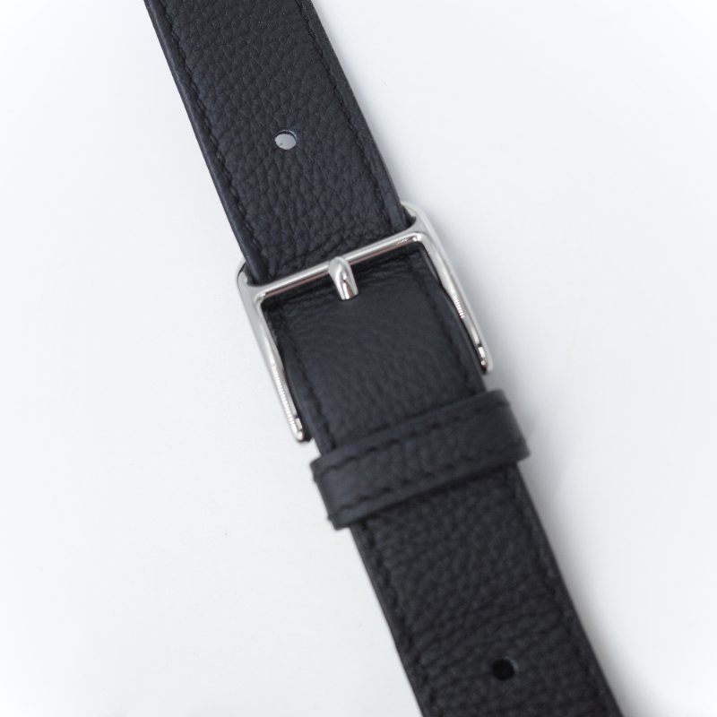 Hermès 愛馬仕 Steve Light Junior 經典黑色 小牛皮 斜掛包 郵差包-20