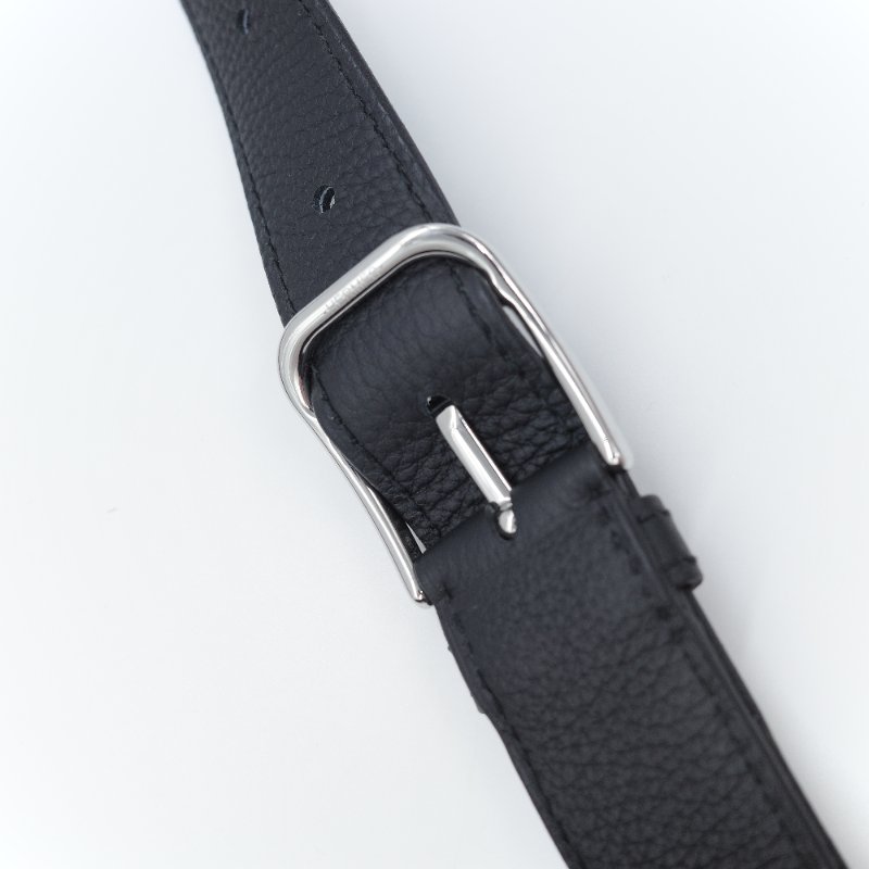 Hermès 愛馬仕 Steve Light Junior 經典黑色 小牛皮 斜掛包 郵差包-21