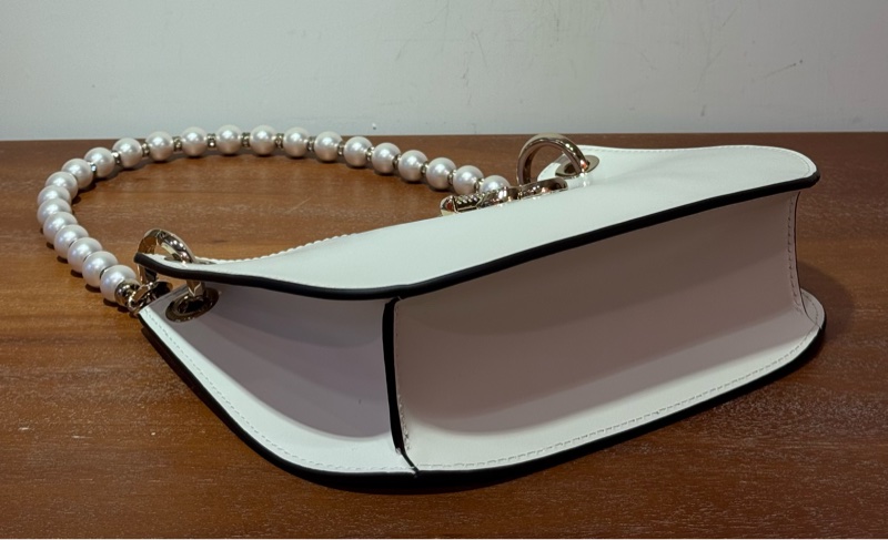 Jimmy Choo 白色珍珠鏈 Shoulder Bag-10