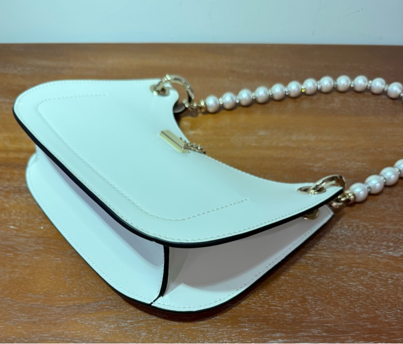 Jimmy Choo 白色珍珠鏈 Shoulder Bag-13
