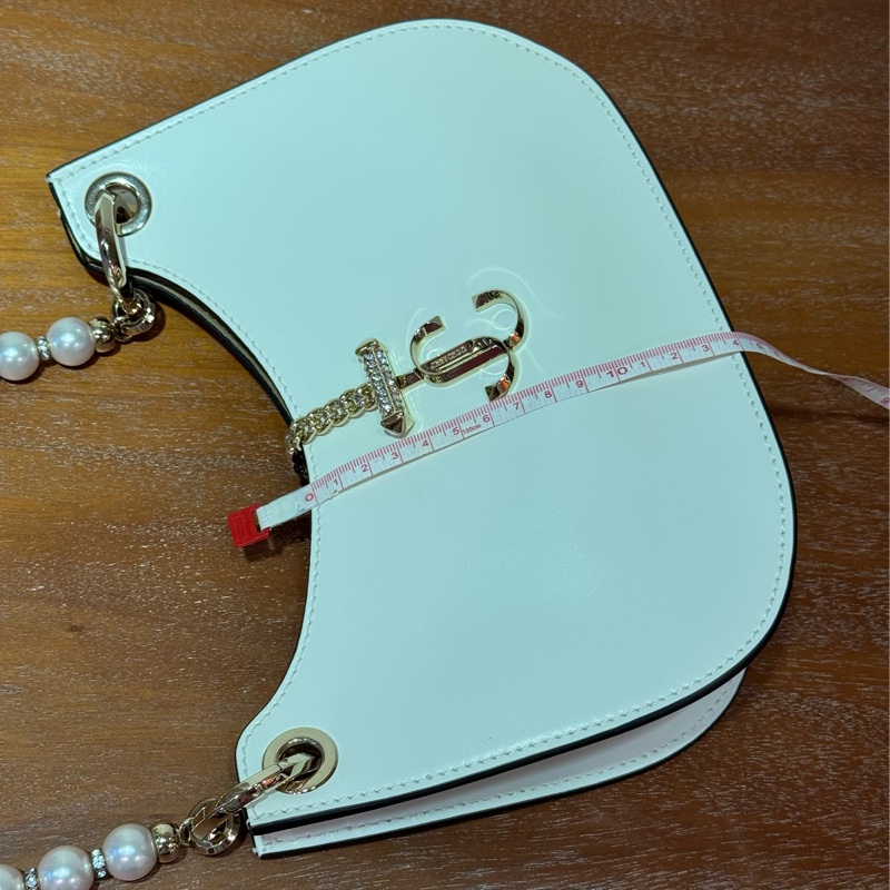 Jimmy Choo 白色珍珠鏈 Shoulder Bag-20