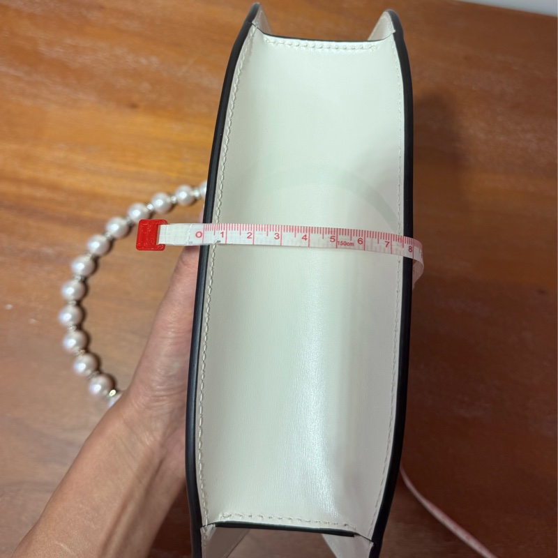 Jimmy Choo 白色珍珠鏈 Shoulder Bag-23