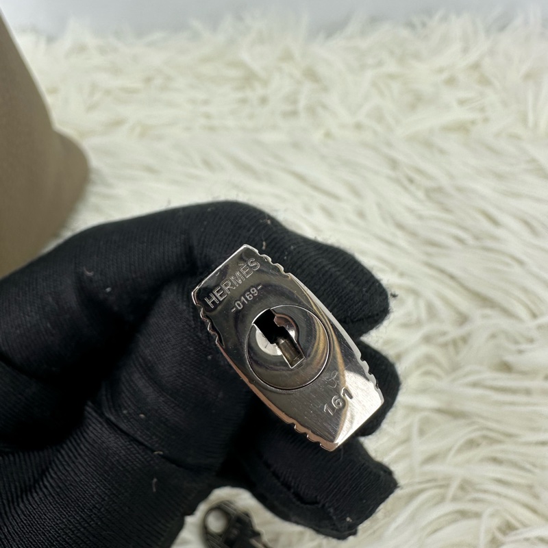 HERMES PICOTIN 22 大象灰銀扣菜籃子 Y Stamp 全套有單-10