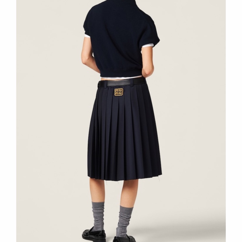 Miu Miu 女士 羊絨針織 Polo 衫IT-36 IT-42碼-5