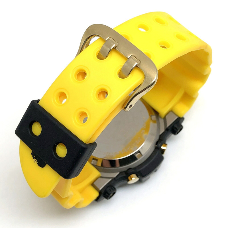 卡西歐 G-SHOCK Frogman Irukuji 2004 強韌太陽能手錶 GW-204K-9，國際版 Iruka Kujira 設計，黑黃配色，數字顯示，Mikunigaoka 專賣店-6