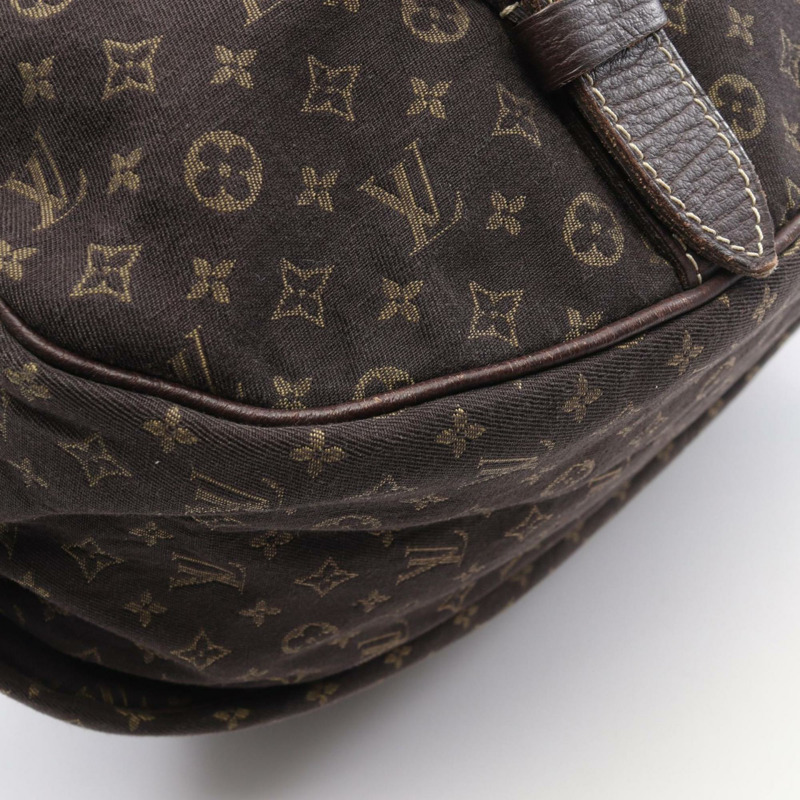 路易威登 Saumur XL 單肩包/手提包,Monogram Mini Lan 帆布和皮革材質,棕色,女士款,M95220-6