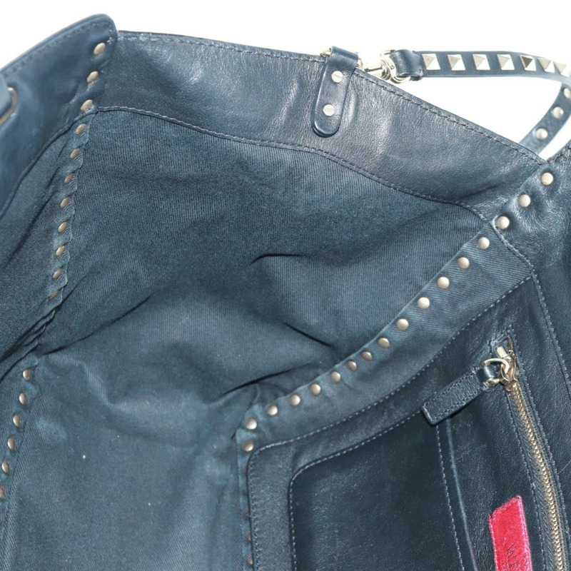 【日本直送】VALENTINO 皮革手提包 2way 黑色金色 正品 BA10419V-18