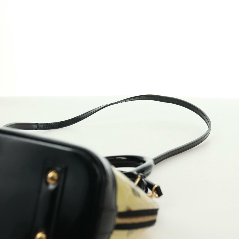 【日本直送】路易威登 Vernis 貼紙印花 Alma PM 手提包 白色 M50466 LV 正品 171697V-9