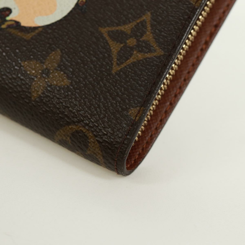 【日本直送】路易威登 Monogram Panda Porte Monnaie 拉鍊長皮夾 M61729 正品 171590V-8