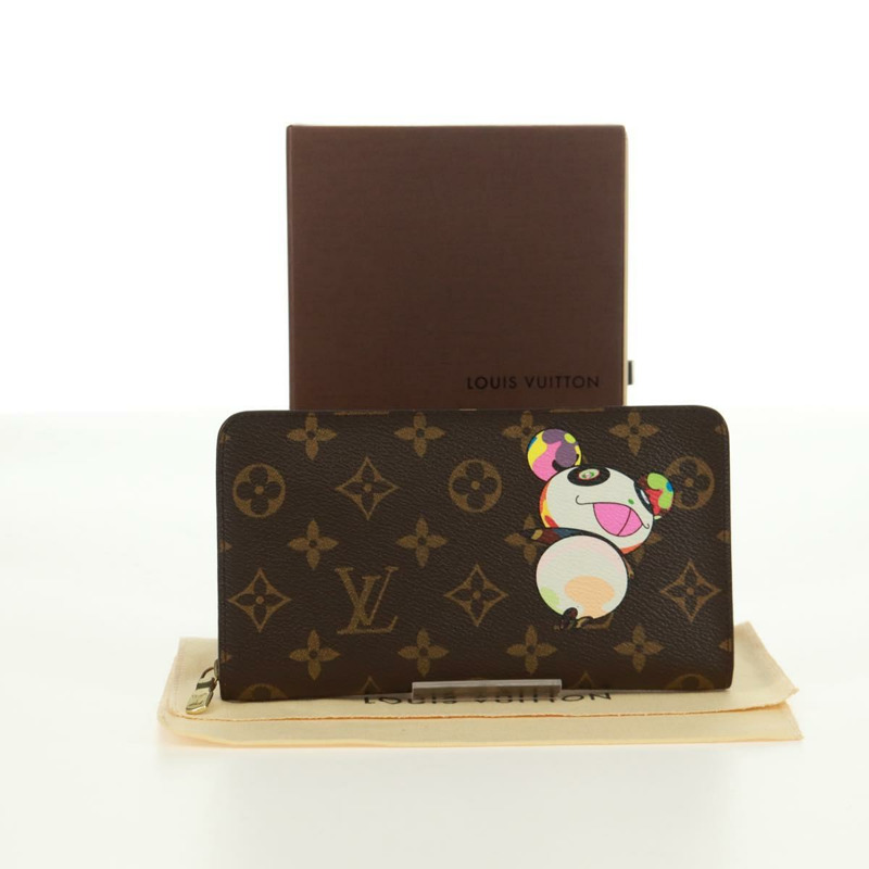 【日本直送】路易威登 Monogram Panda Porte Monnaie 拉鍊長皮夾 M61729 正品 171590V-23