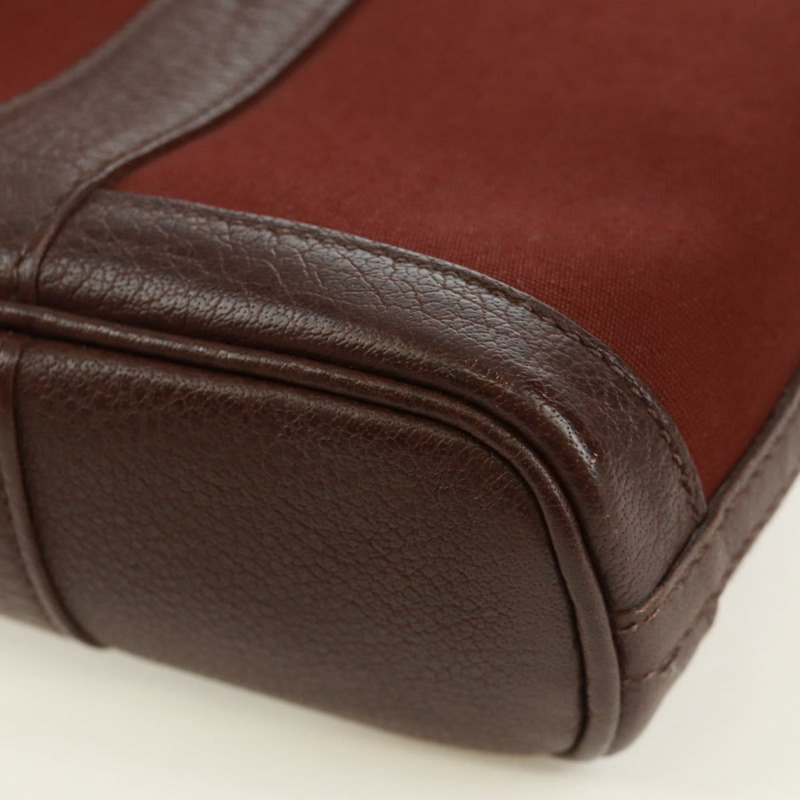 【日本直送】愛馬仕 Garden File PM 手提包 帆布 兩用 棕色 正品 168940SAV-12