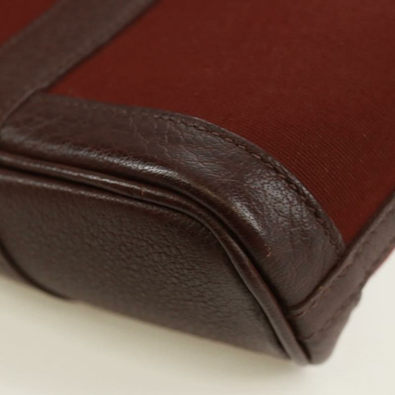 【日本直送】愛馬仕 Garden File PM 手提包 帆布 兩用 棕色 正品 168940SAV-14