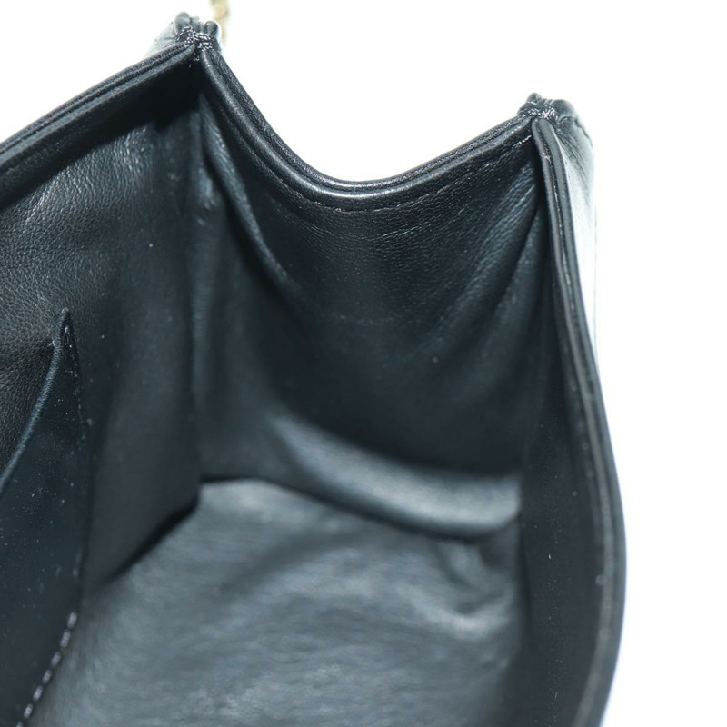 【日本直送】Chloe 鏈條 June 肩背包 皮革 黑色 金色 正品 168935V-17