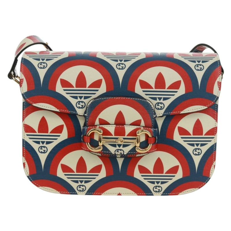 【日本直送】GUCCI 馬銜扣 1955 肩背包，皮革材質，多色金色，貨號 602204，正品編號 161700SAM-1