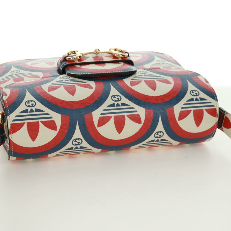 【日本直送】GUCCI 馬銜扣 1955 肩背包，皮革材質，多色金色，貨號 602204，正品編號 161700SAM-5