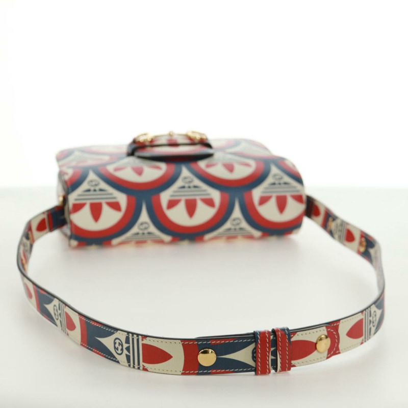 【日本直送】GUCCI 馬銜扣 1955 肩背包，皮革材質，多色金色，貨號 602204，正品編號 161700SAM-6