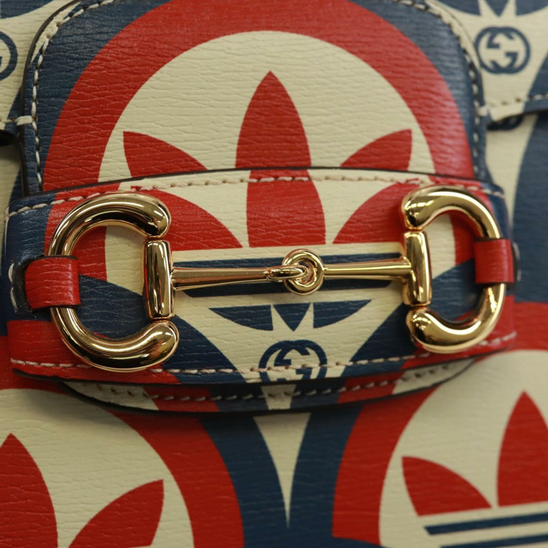 【日本直送】GUCCI 馬銜扣 1955 肩背包，皮革材質，多色金色，貨號 602204，正品編號 161700SAM-13
