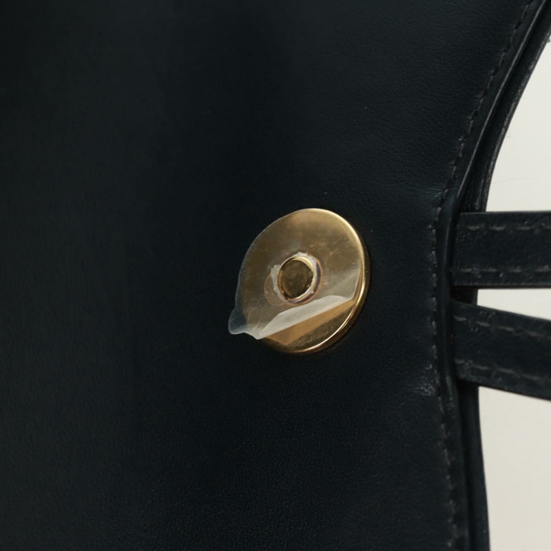 【日本直送】Christian Dior Trotter帆布馬鞍腰包,海軍藍/金色,正品,貨號161735M-15