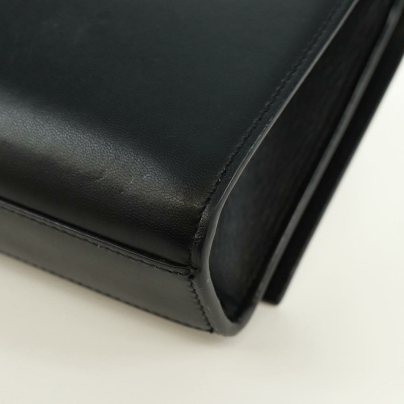 【日本直送】SAINT LAURENT 鏈條 Kate 單肩包 皮革 黑色 金色 正品 171838SAM-12