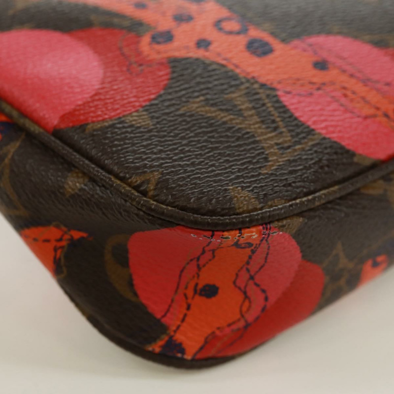 【日本直送】路易威登 Monogram La Mage 手拿包配件紅色 M41604 LV 正品 171333V-12