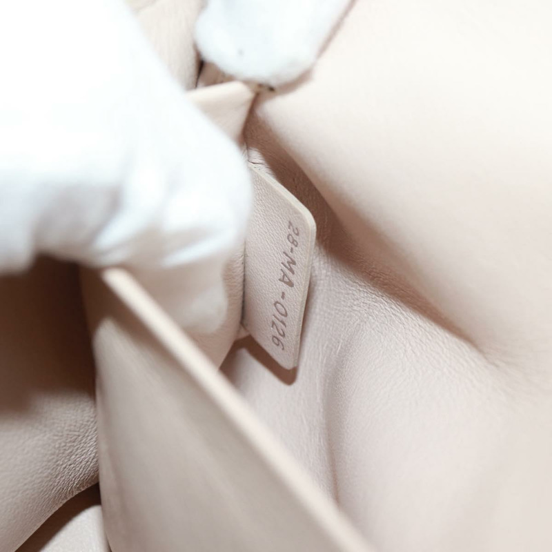 【日本直送】Christian Dior Beadior 手提包 皮革 2way 紅色銀色 正品 170893M-22