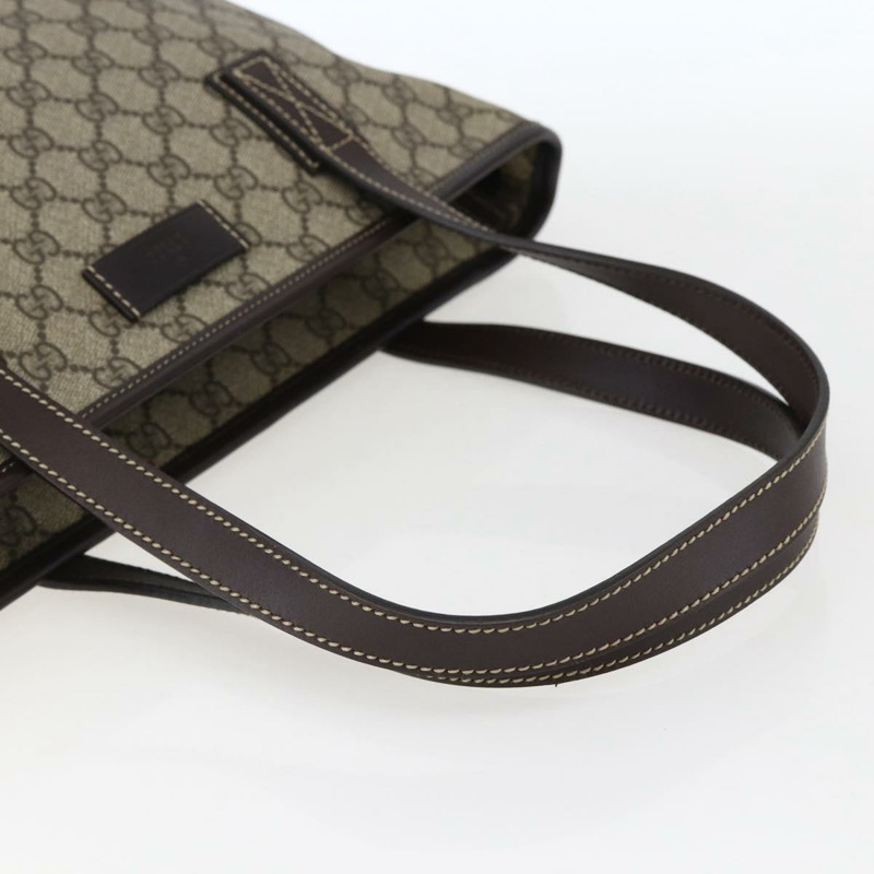 【日本直送】GUCCI GG Supreme 托特包 PVC 米色銀色 211138 正品 ep13363V-6
