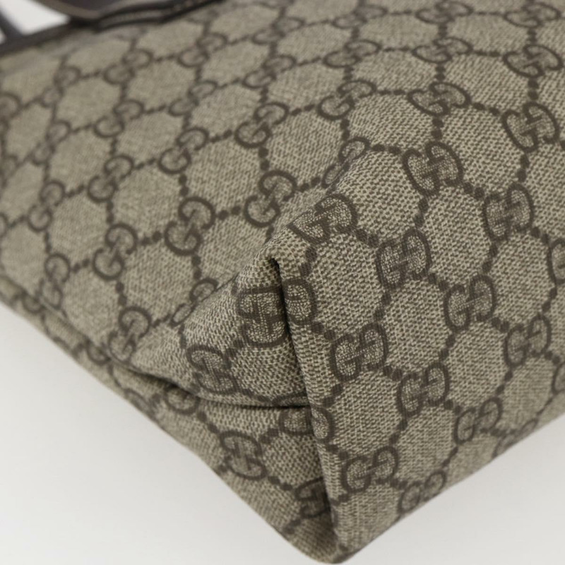 【日本直送】GUCCI GG Supreme 托特包 PVC 米色銀色 211138 正品 ep13363V-10