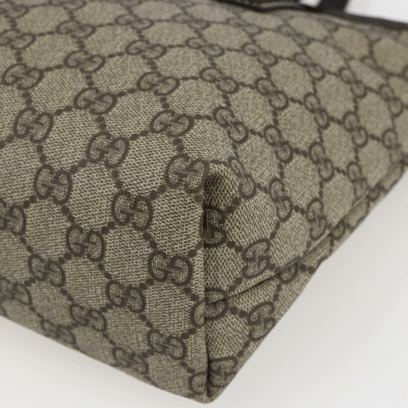 【日本直送】GUCCI GG Supreme 托特包 PVC 米色銀色 211138 正品 ep13363V-11