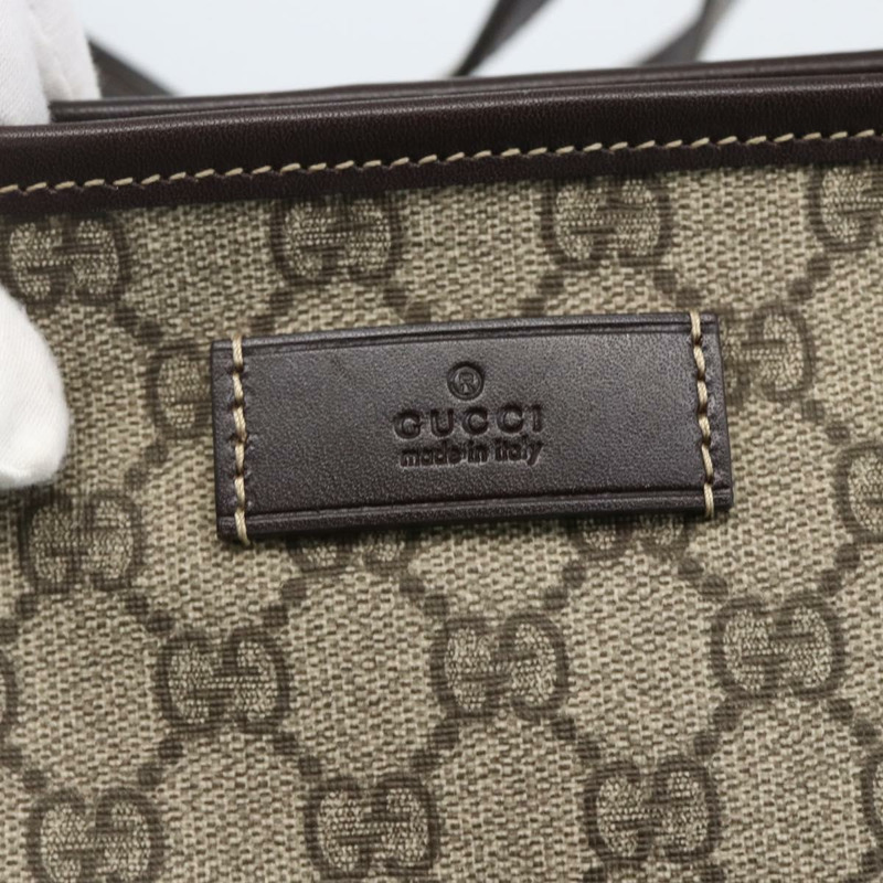 【日本直送】GUCCI GG Supreme 托特包 PVC 米色銀色 211138 正品 ep13363V-13