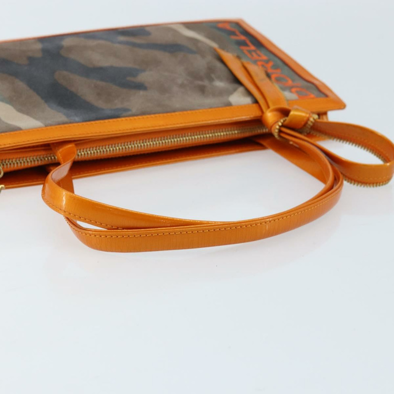 【日本直送】Christian Dior 手提包 帆布 綠色 金色 正品 170666V-6