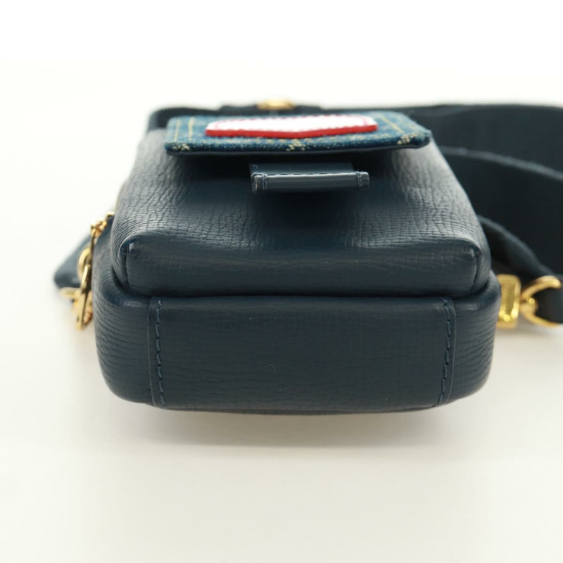 【日本直送】路易威登 Monogram Denim LV MADE 雙手機包 M81060 LV Auth 170667SM-9