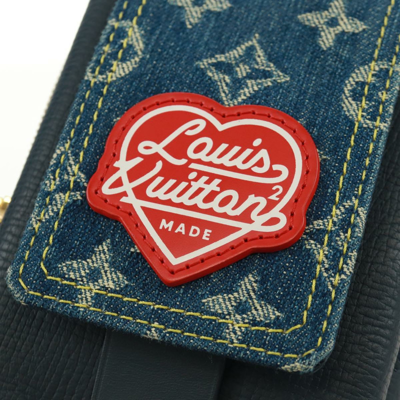 【日本直送】路易威登 Monogram Denim LV MADE 雙手機包 M81060 LV Auth 170667SM-14